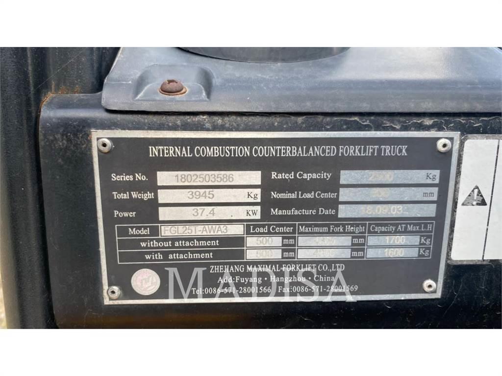 MAXI-LIFT FGL25T-WA3 Övriga motviktstruckar