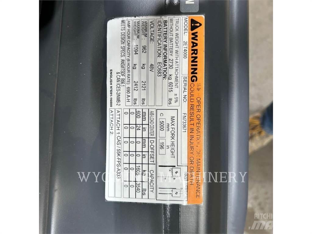 Mitsubishi 2ET4000 Elmotviktstruckar