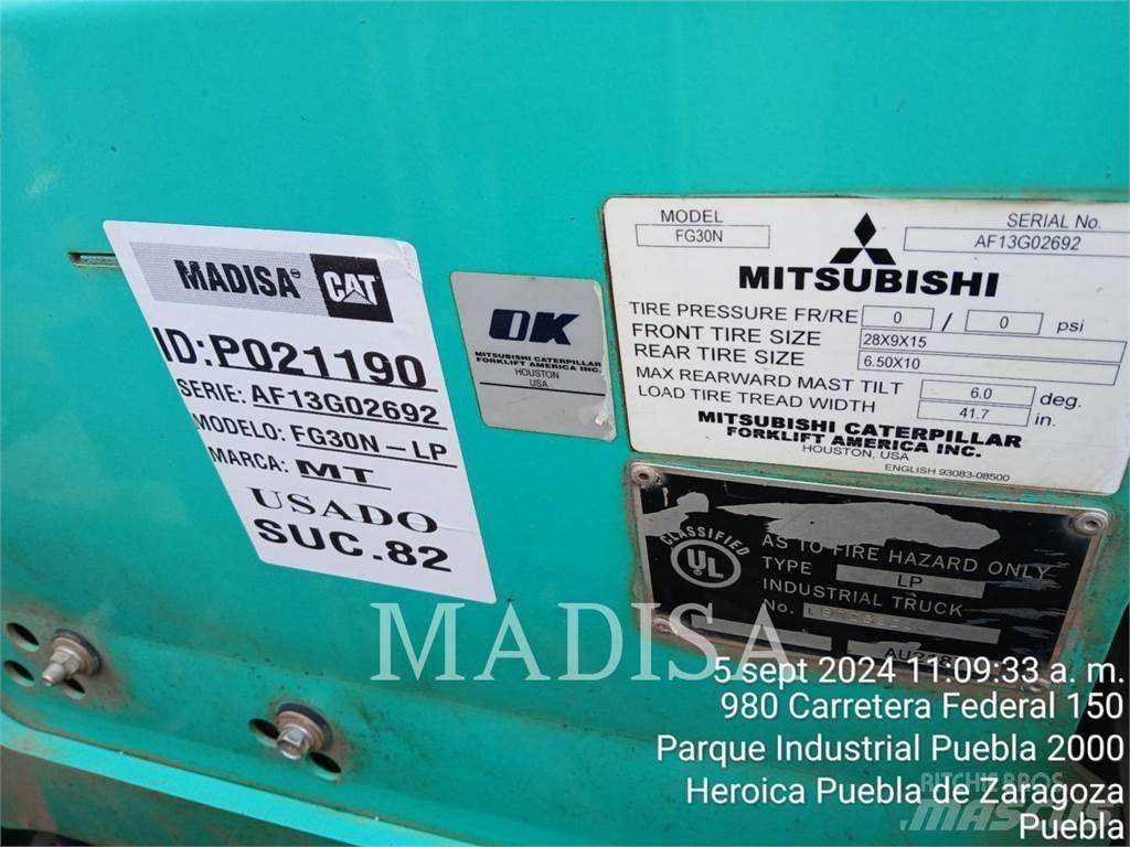 Mitsubishi FG30N-LP Övriga motviktstruckar