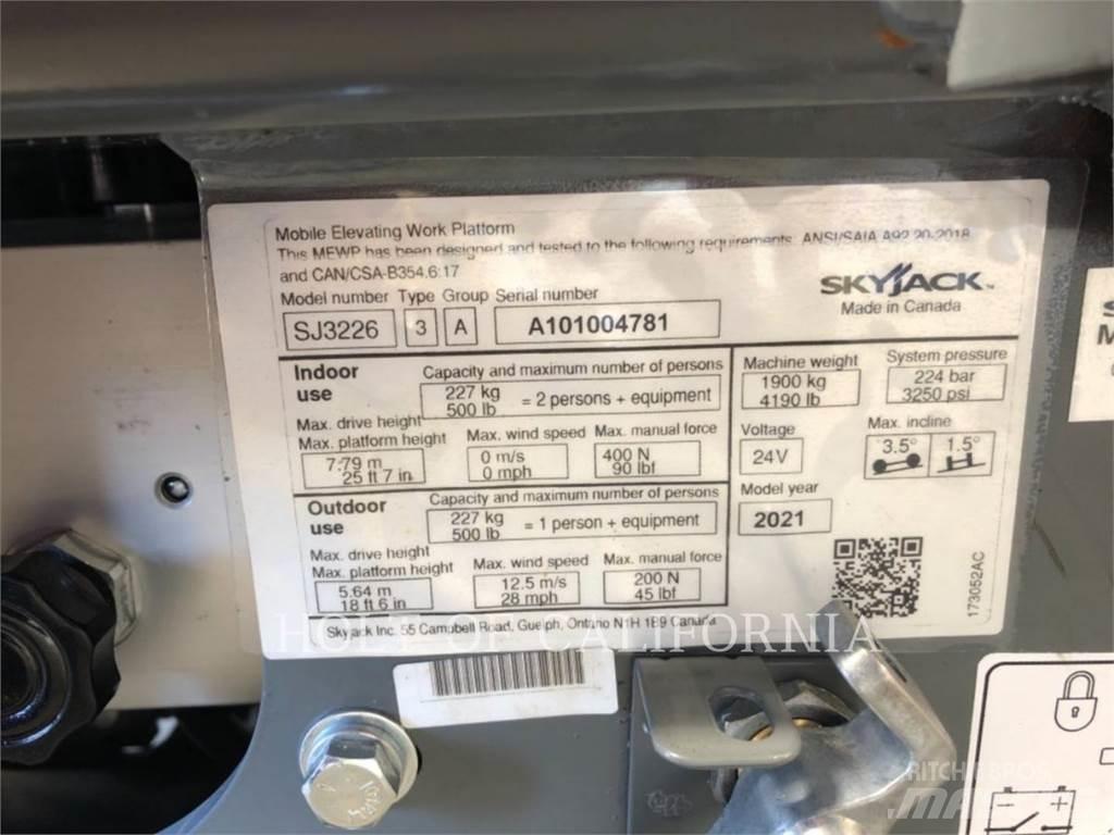 Skyjack SCISSOR26N Saxliftar