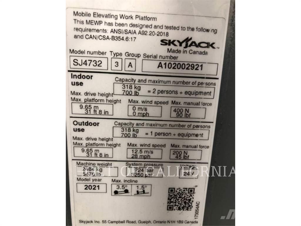 Skyjack SCISSOR32E Saxliftar