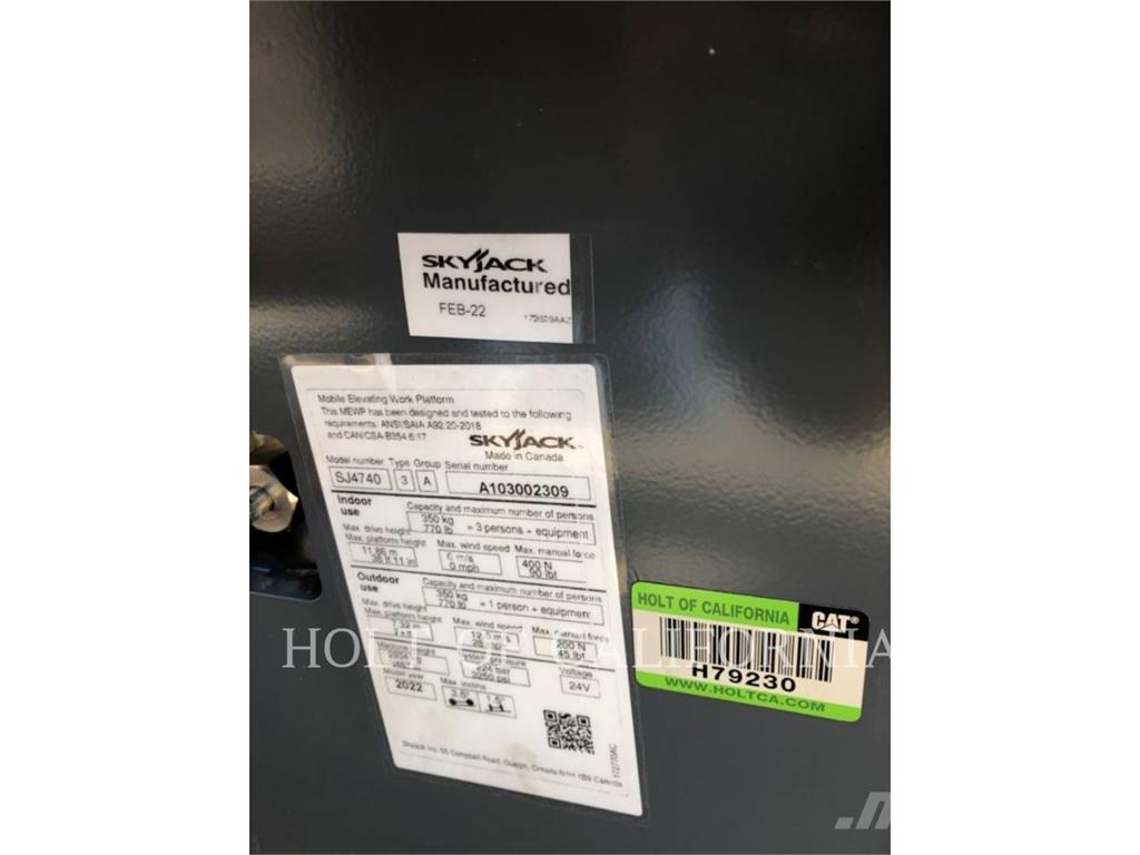 Skyjack SCISSOR40E Saxliftar