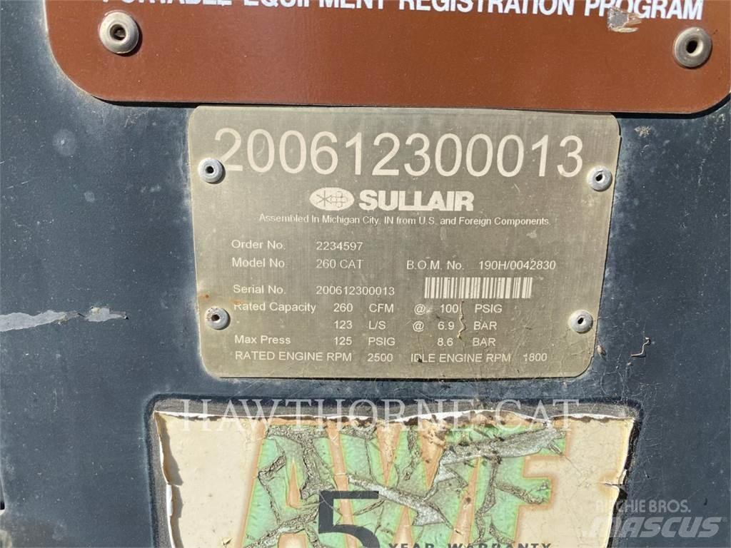 Sullair 260 CAT Trycklufttorkar