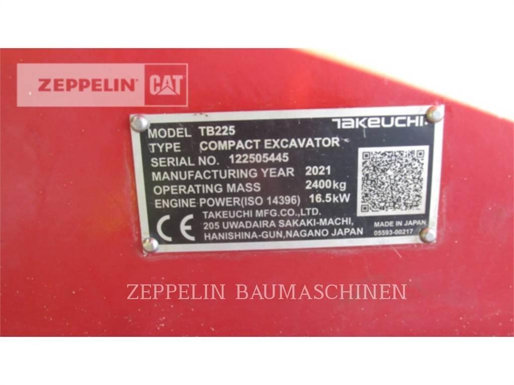 Takeuchi TB225 Bandgrävare