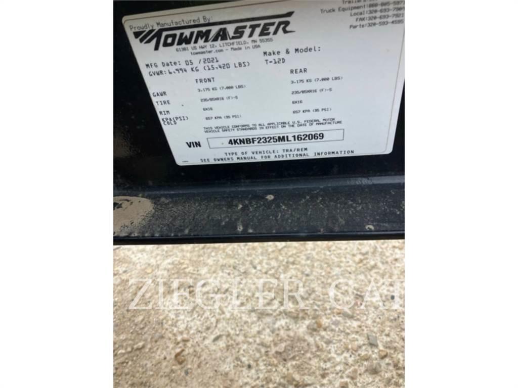 TOWMASTER T12D Övriga släp