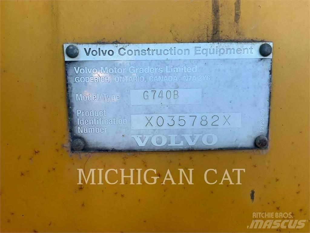 Volvo G740B Väghyvlar