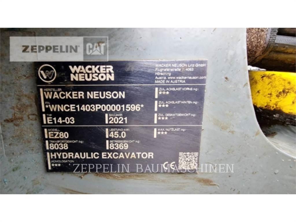 Wacker EZ80 Bandgrävare