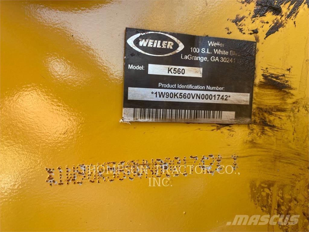 Weiler K560FV Terminal Lastare
