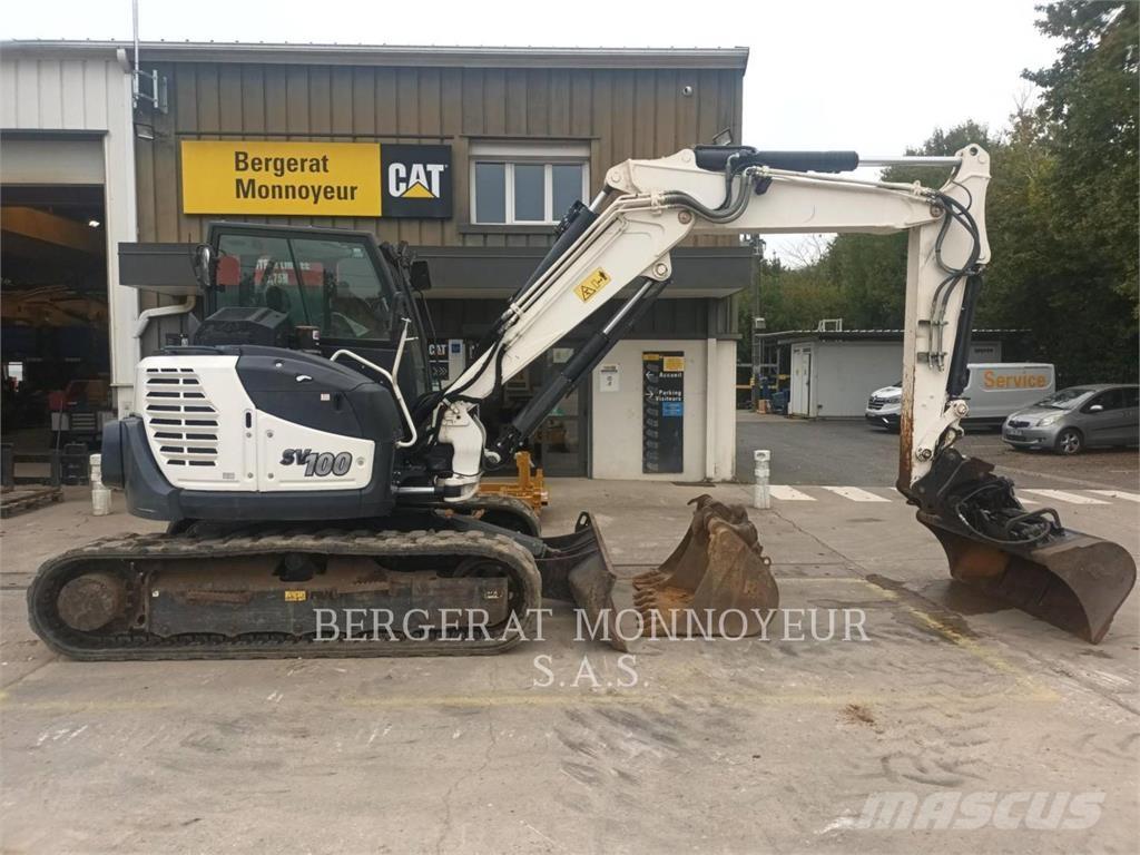Yanmar SV100 Bandgrävare