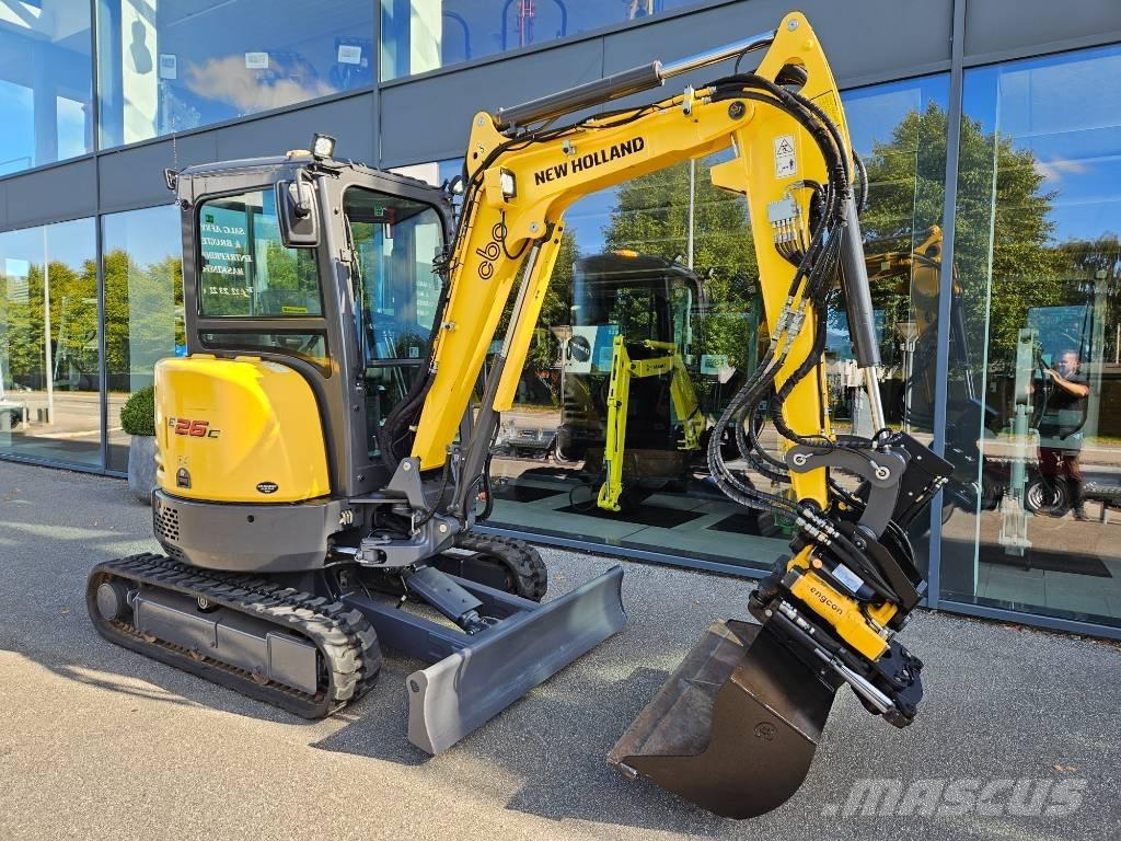 New Holland E 26 C Minigrävare < 7t