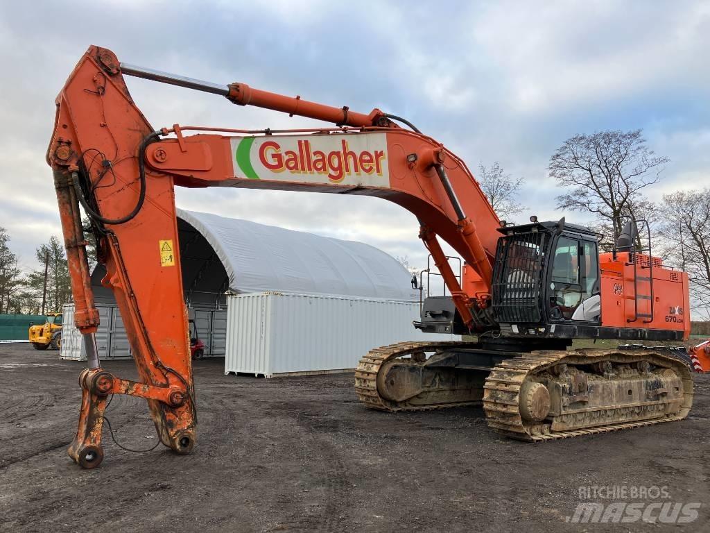 Hitachi ZX670LCH-5B Bandgrävare