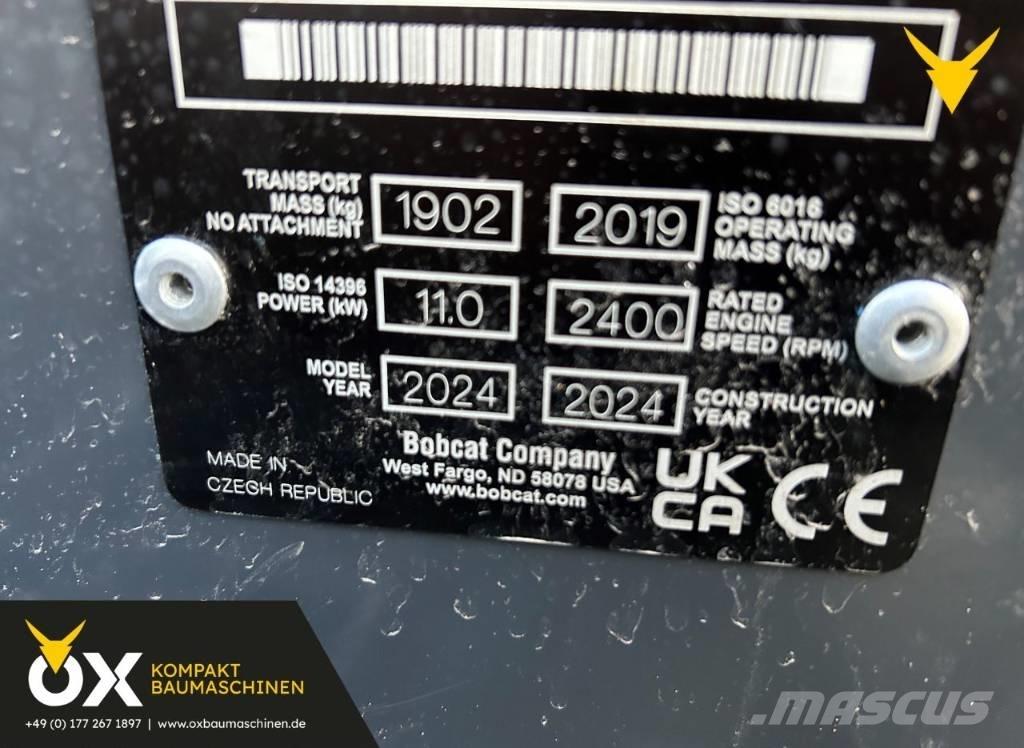 Bobcat E 20z Minigrävare < 7t