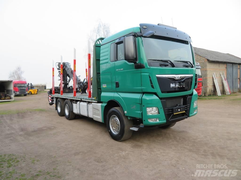 MAN TGX 33.480 Timmerbilar