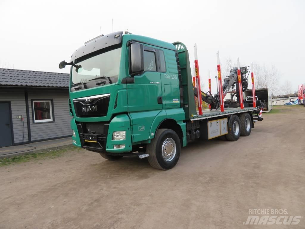 MAN TGX 33.480 Timmerbilar