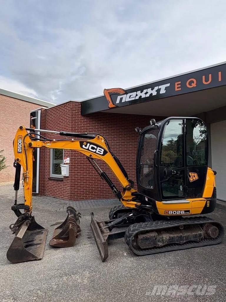 JCB 8026 CTS Minigrävare < 7t