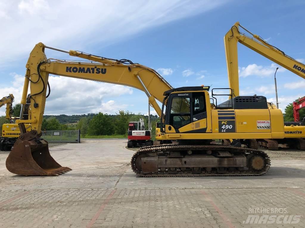 Komatsu PC490LC-10 Bandgrävare