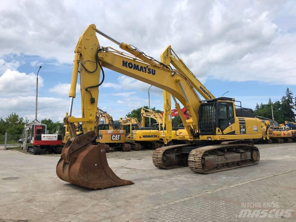 Komatsu PC490LC-10 Bandgrävare