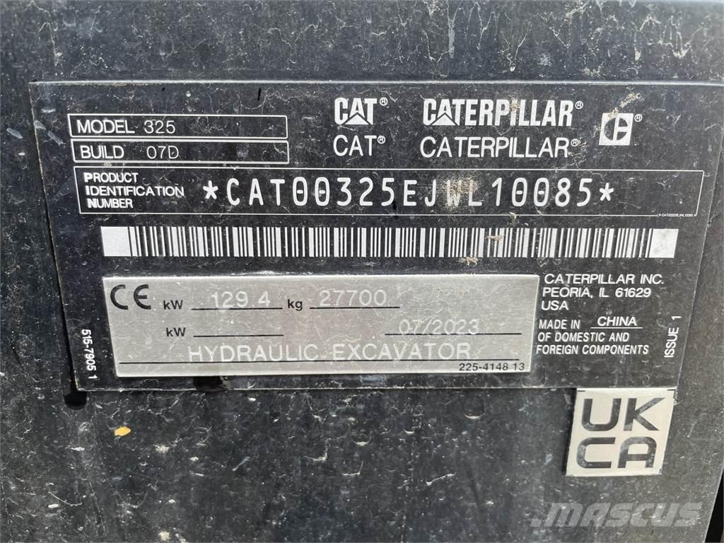 CAT 325 Bandgrävare