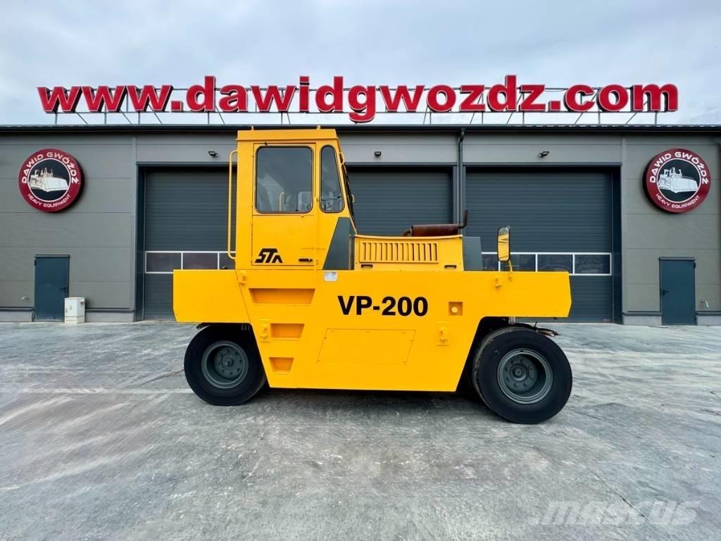 Stavostroj VP200 Pneumatiska Hjulvältar