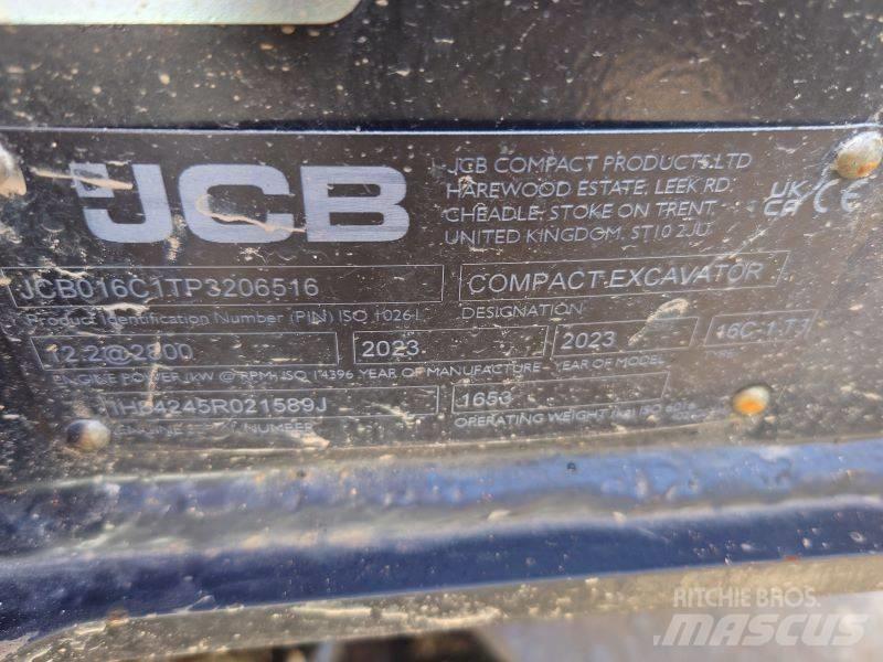 JCB 16 C-1 Minigrävare < 7t