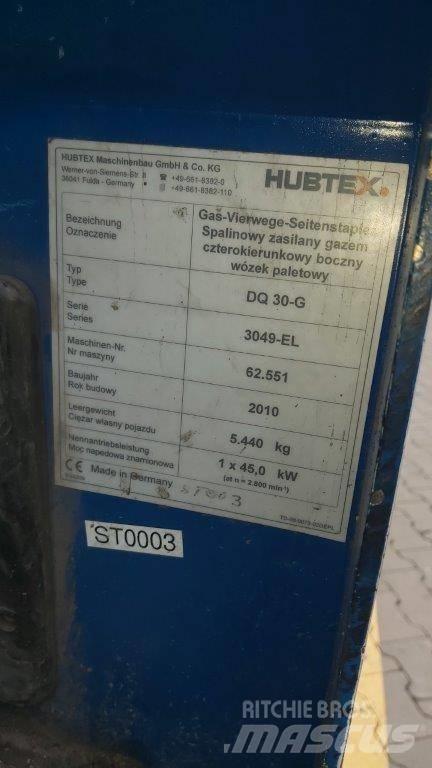 Hubtex DQ 30 G Sidlastare