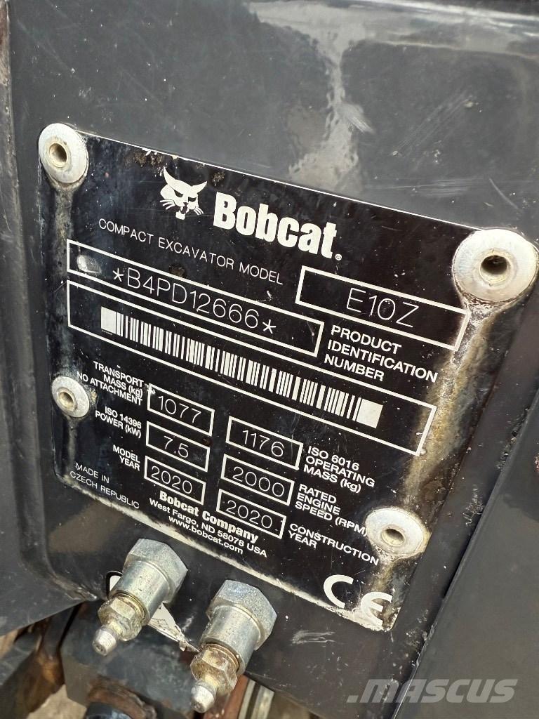 Bobcat E 10z Minigrävare < 7t