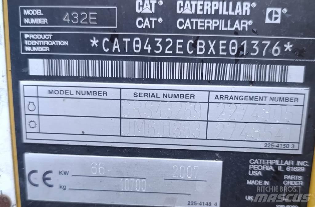 CAT 432 E 4x4 Grävlastare