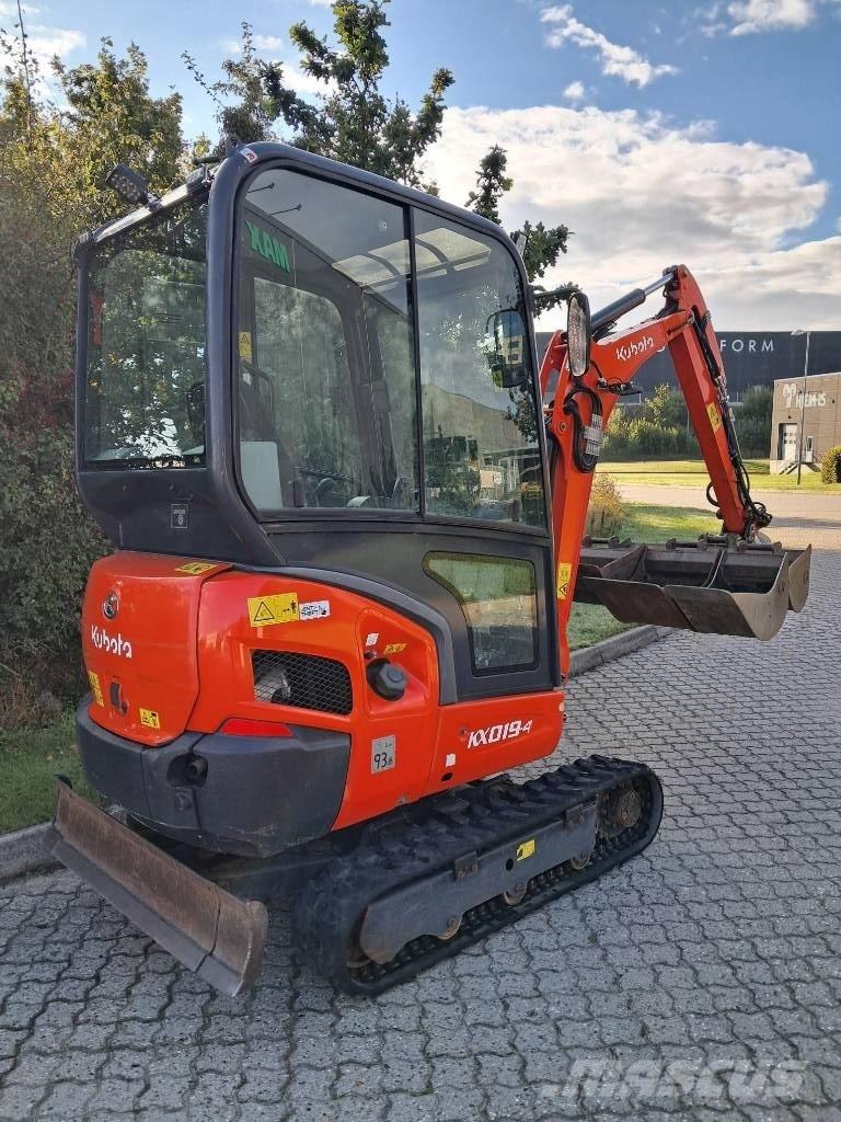 Kubota KX019-4 Minigrävare < 7t