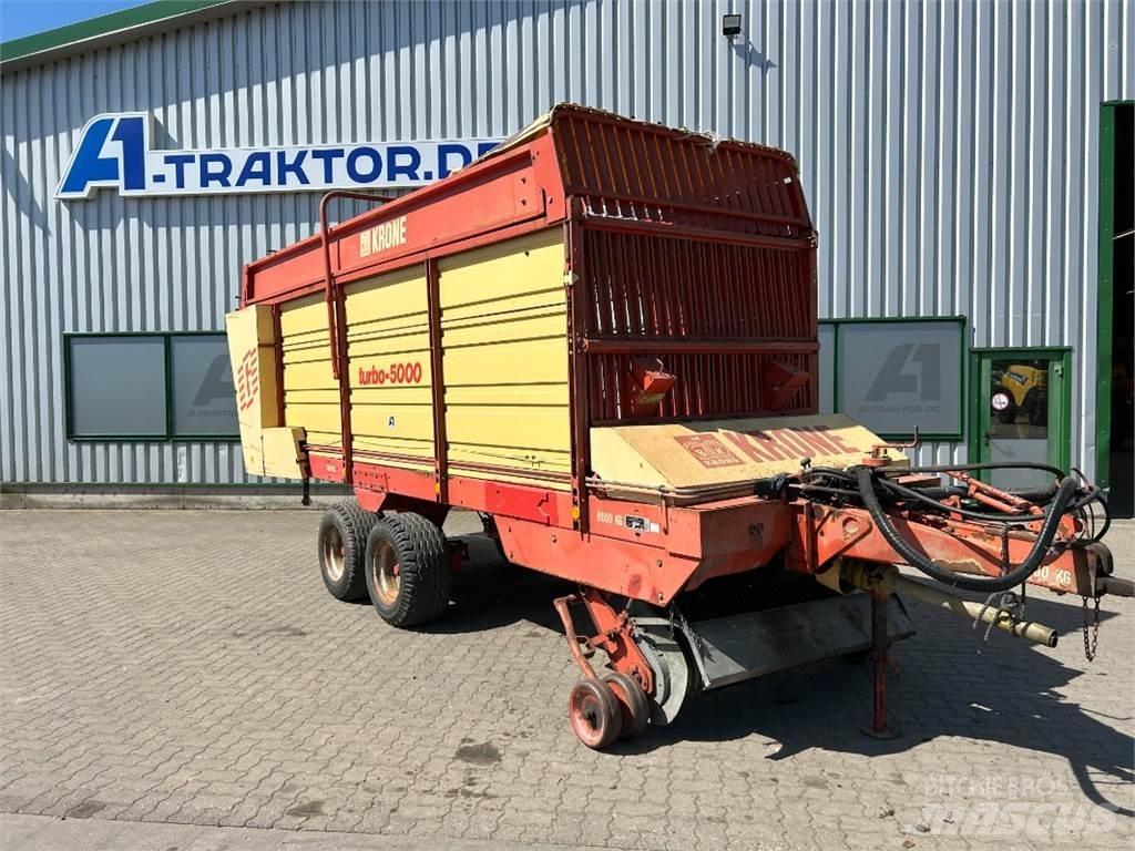 Krone Turbo 5000 T Hackvagn / Självlastarvagn