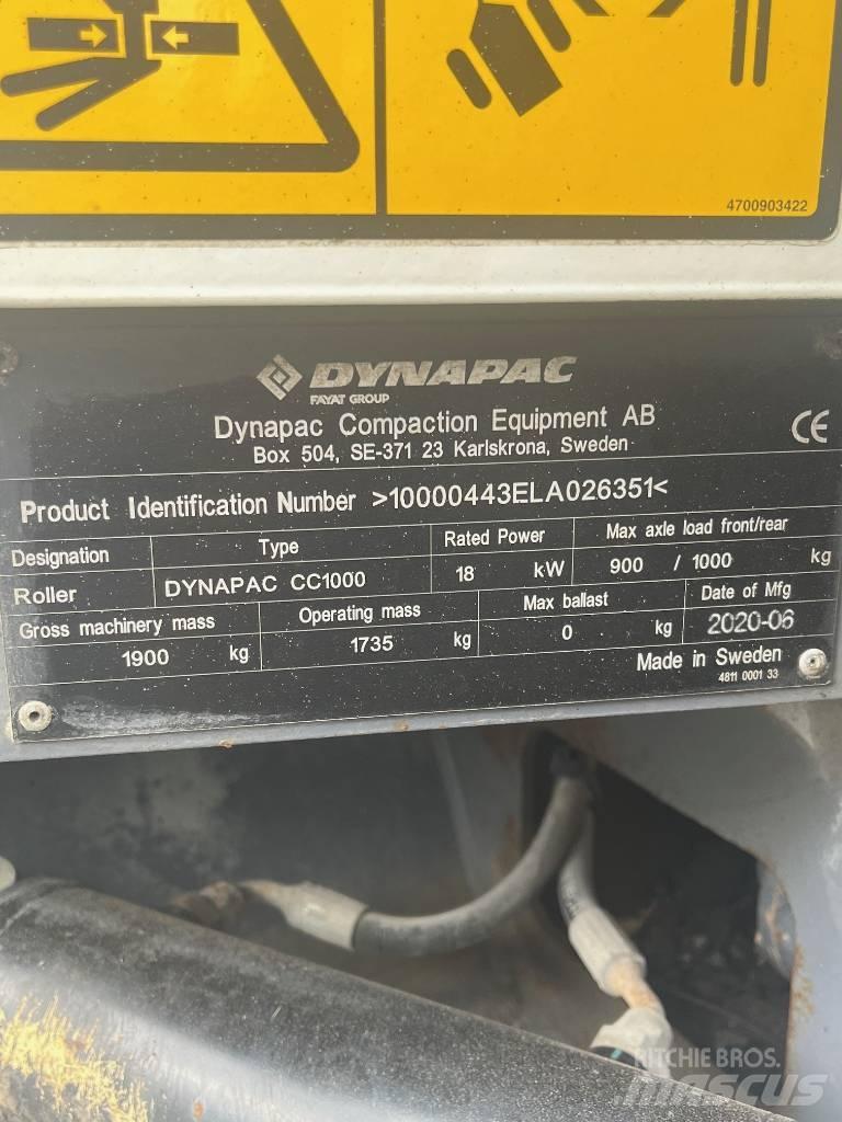 Dynapac CC 1000 Tvåvalsvältar