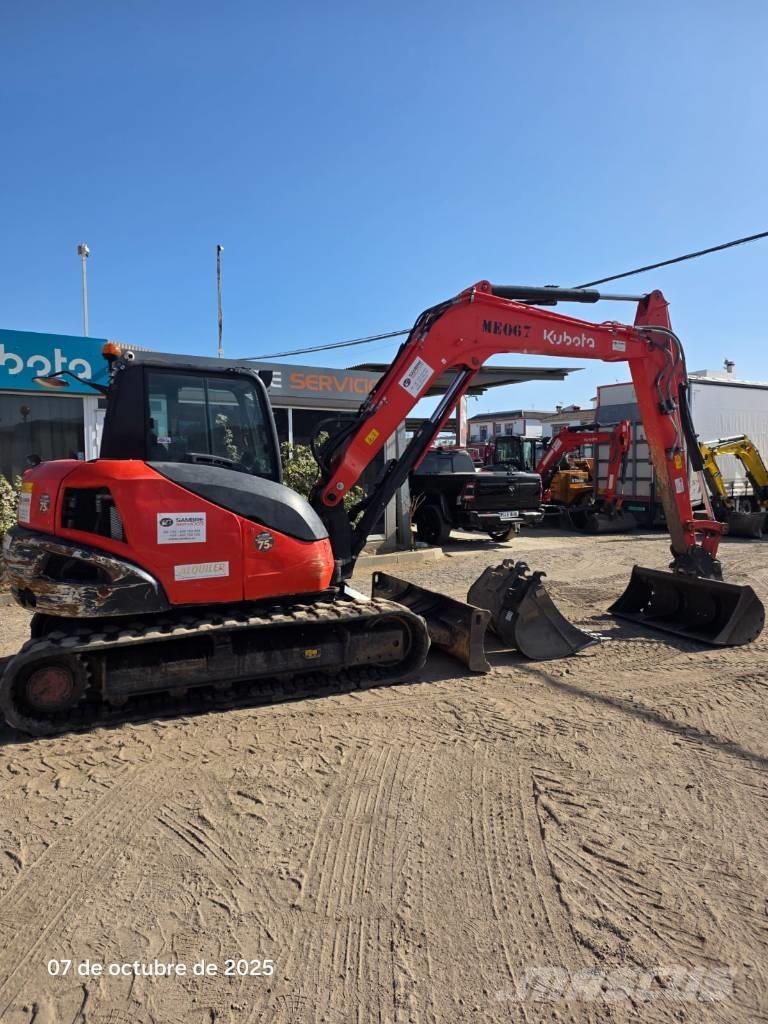 Kubota KX80-4a2 Midigrävmaskiner 7t - 12t