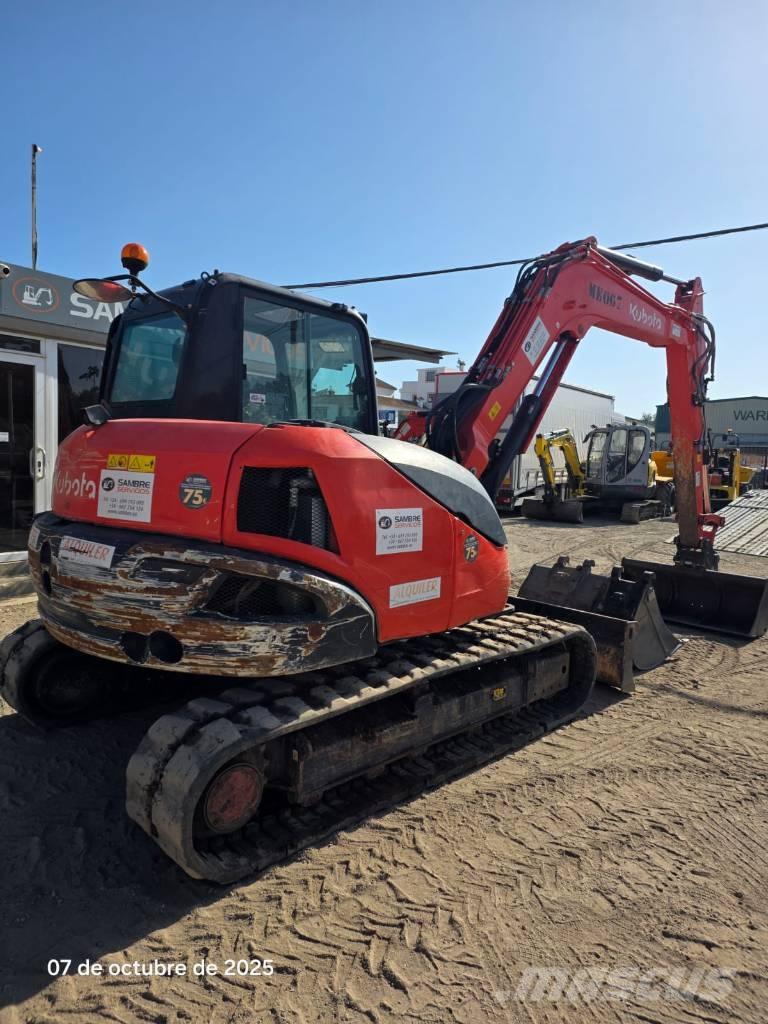 Kubota KX80-4a2 Midigrävmaskiner 7t - 12t