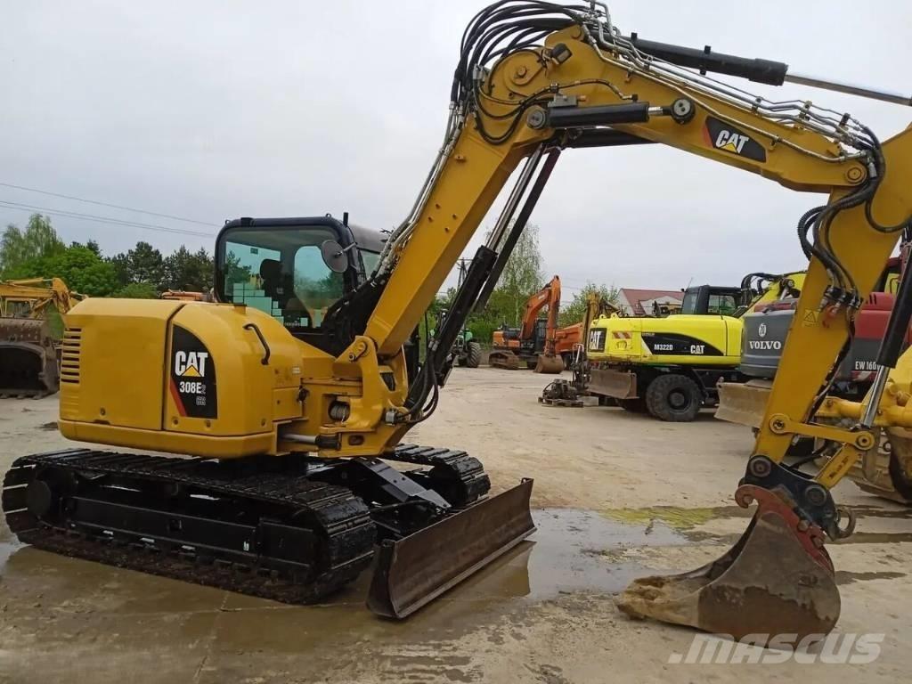 CAT 308 E 2 CR Midigrävmaskiner 7t - 12t