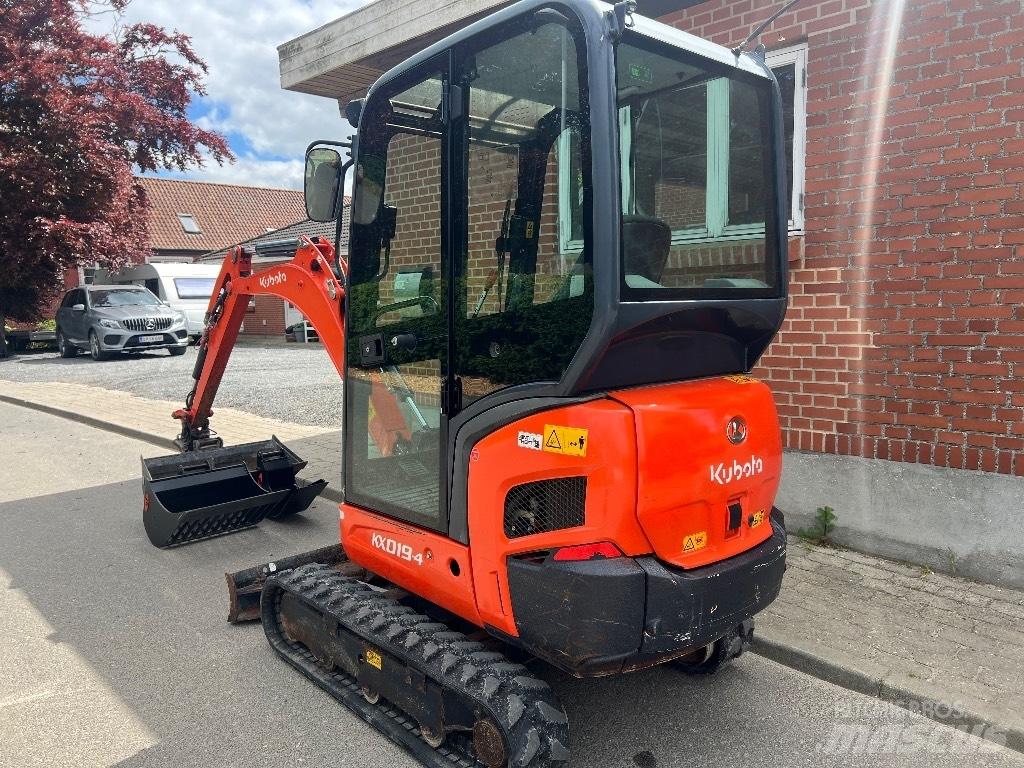Kubota KX 019-4 Minigrävare < 7t