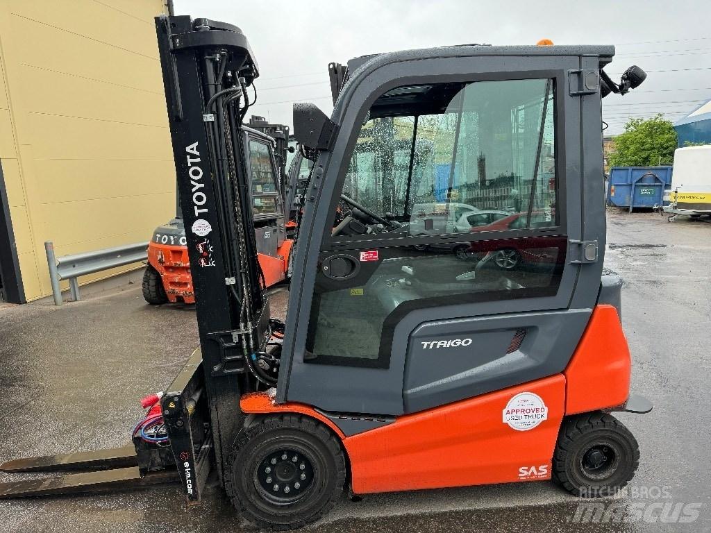 Toyota 9FBMK30T Elmotviktstruckar
