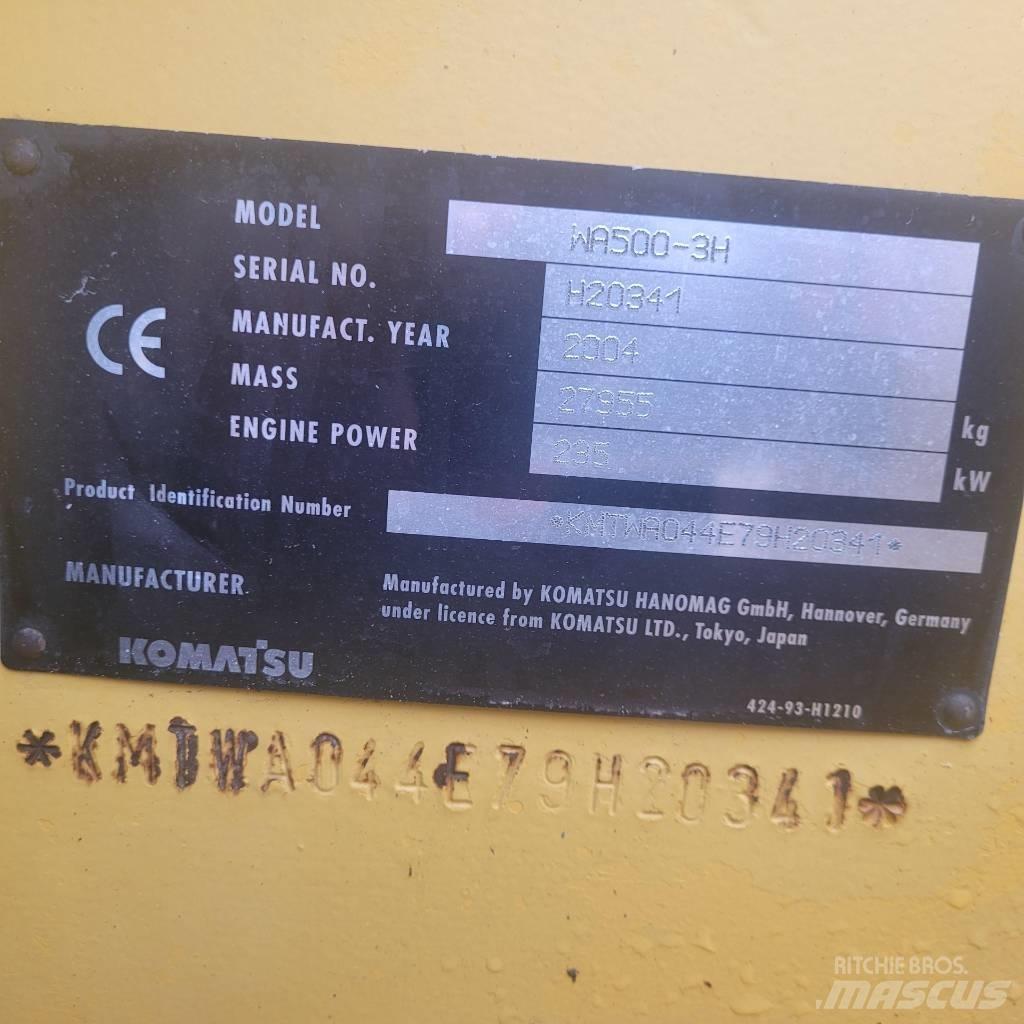 Komatsu WA500 Hjullastare