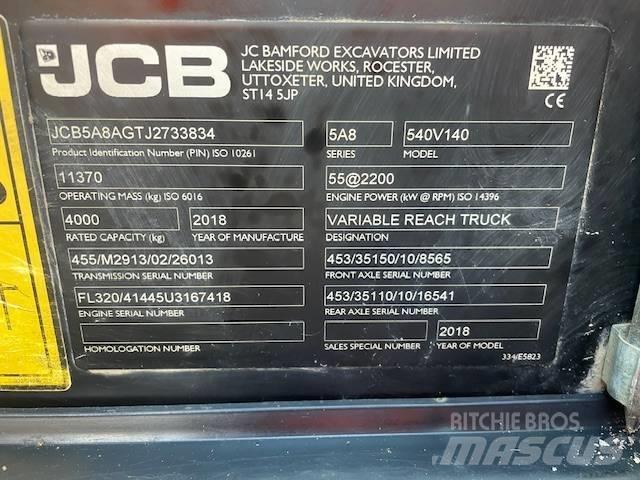 JCB 540-140 Teleskoplastare