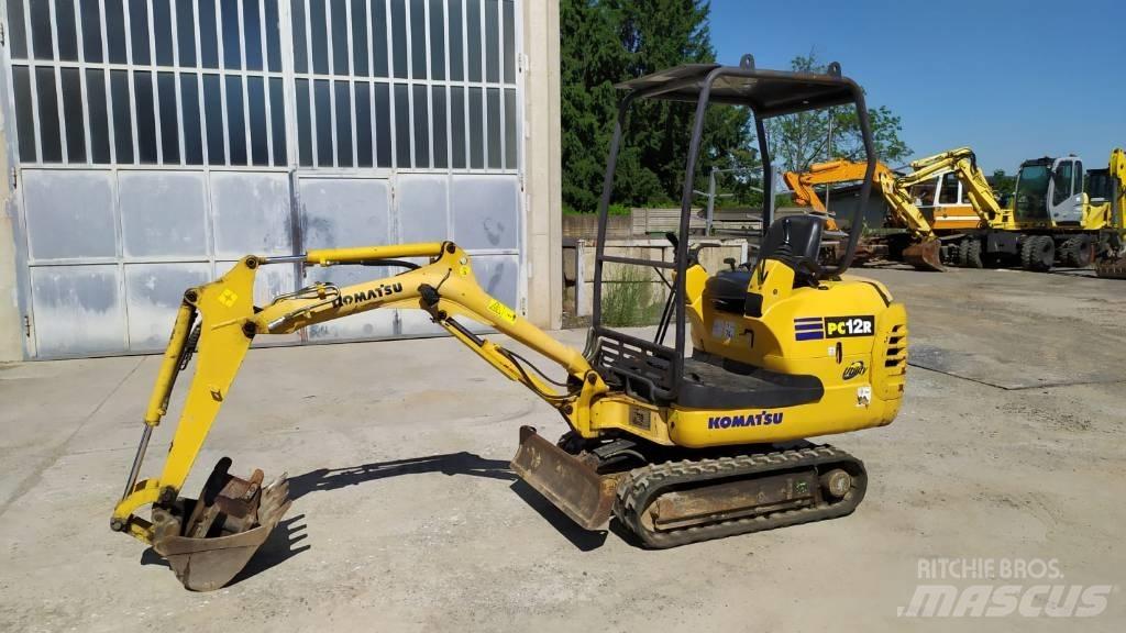 Komatsu PC 12 R-8 Minigrävare < 7t