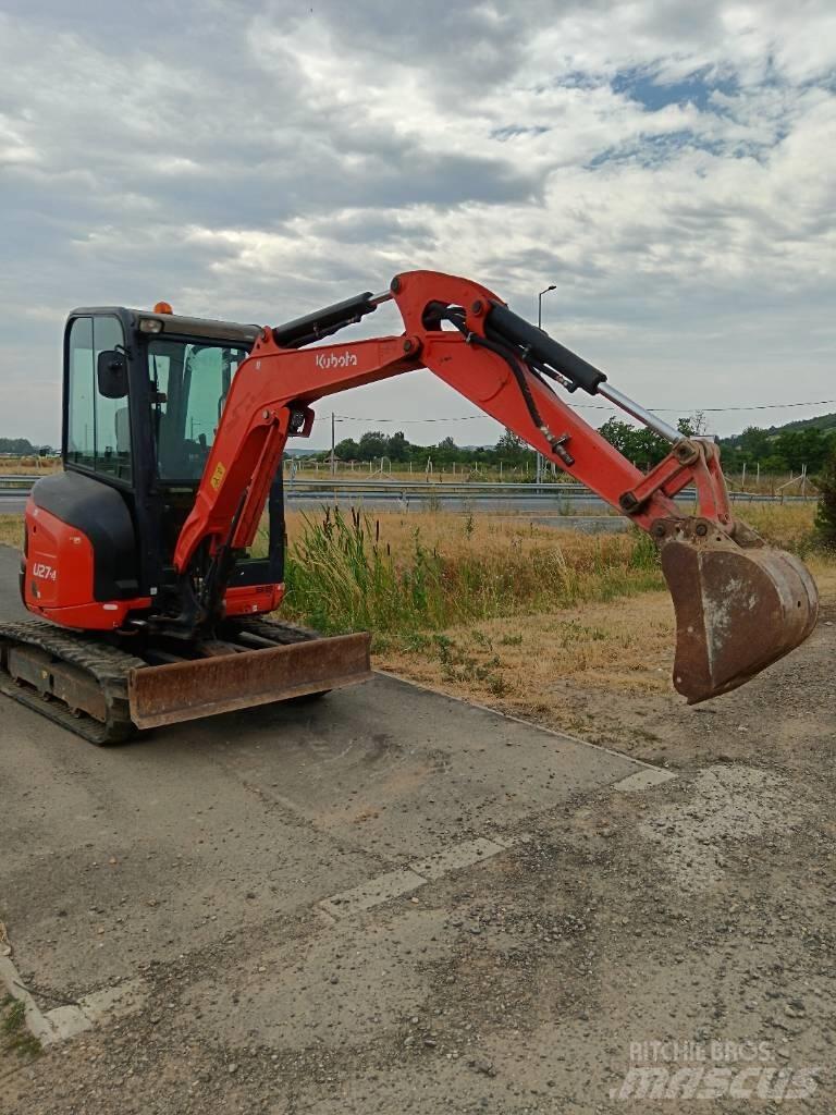 Kubota U 27-4 Minigrävare < 7t