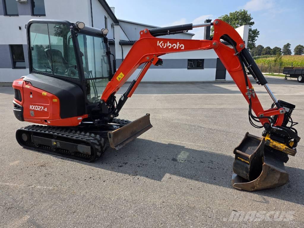 Kubota KX 027-4 Minigrävare < 7t