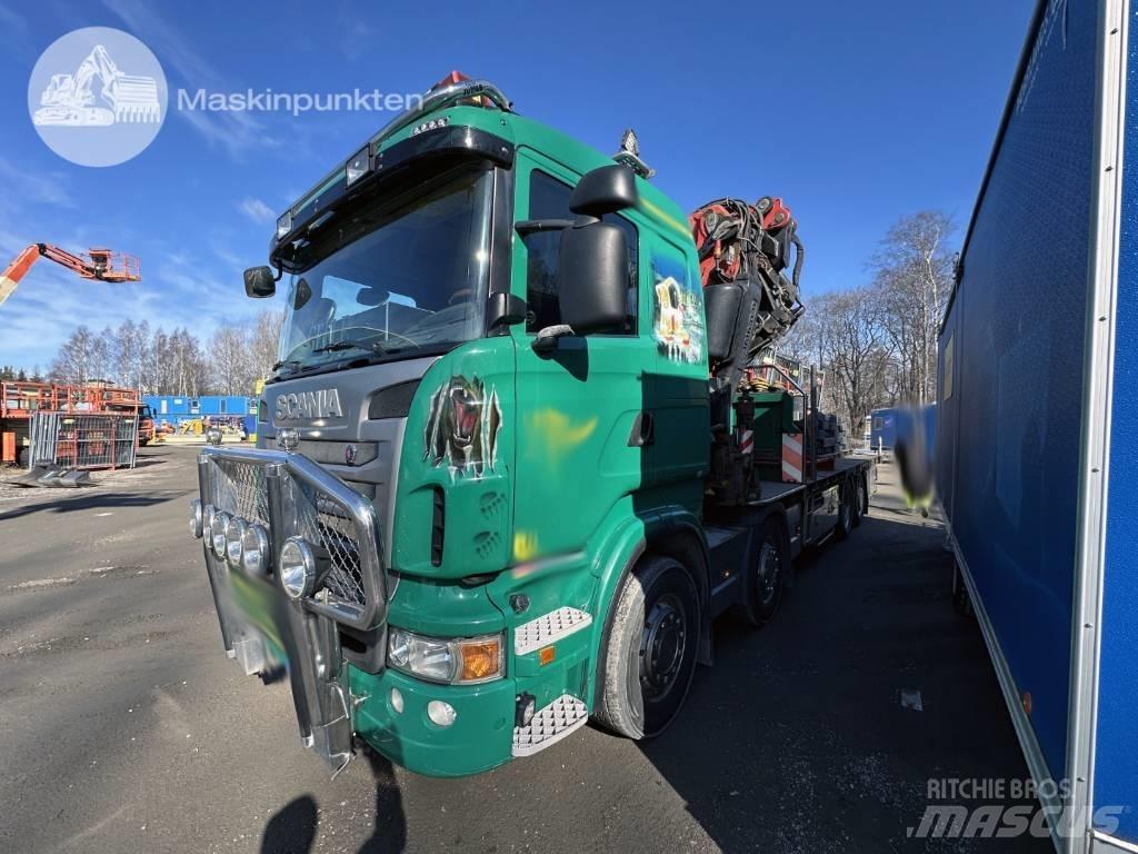 Scania R 440 LB Kranbilar