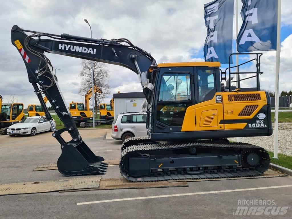 Hyundai HX140AL Bandgrävare
