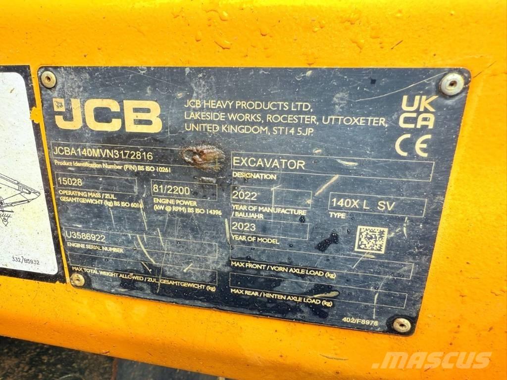 JCB 140 X Bandgrävare