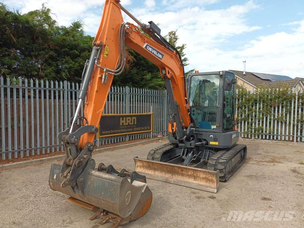 Develon DX 63-7 Minigrävare < 7t