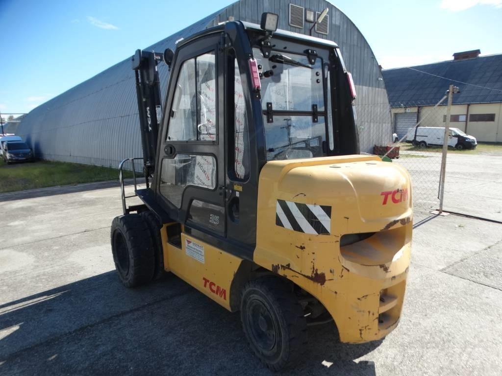 TCM FD35-E1 Dieselmotviktstruckar