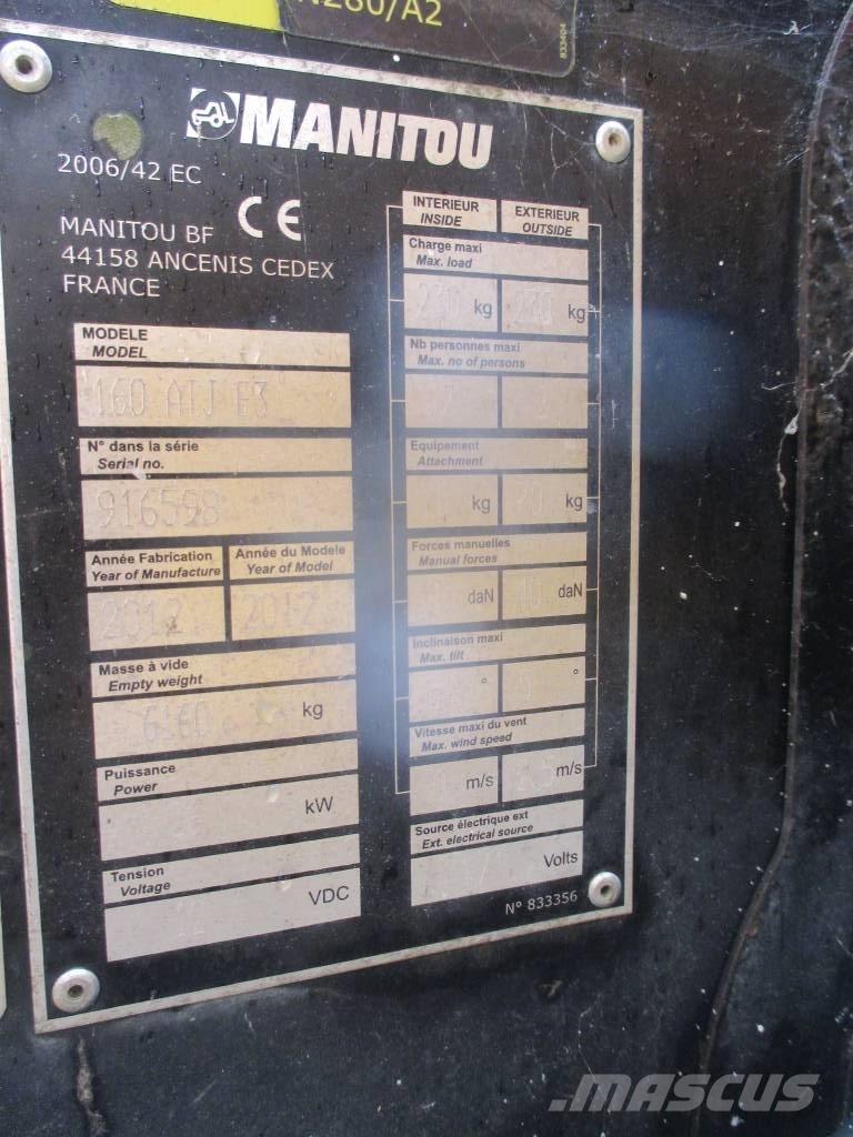 Manitou 160 ATJ Bomliftar