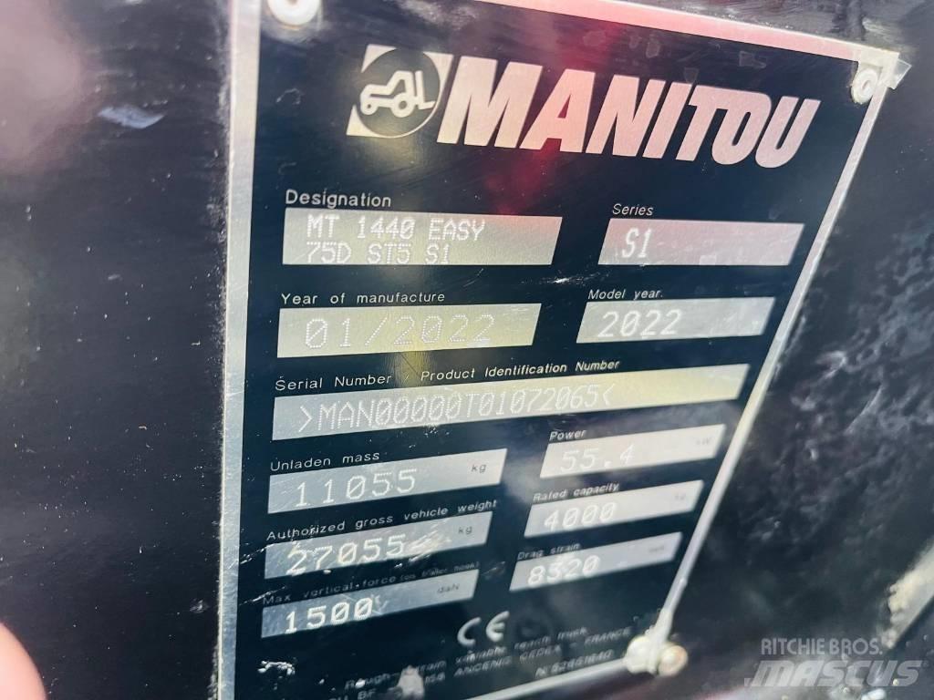 Manitou MT 1440 Easy Teleskoplastare