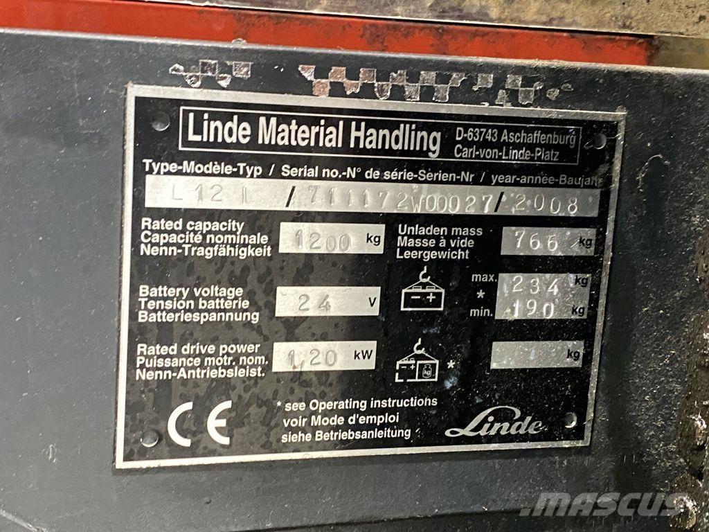 Linde L12I Staplare-led