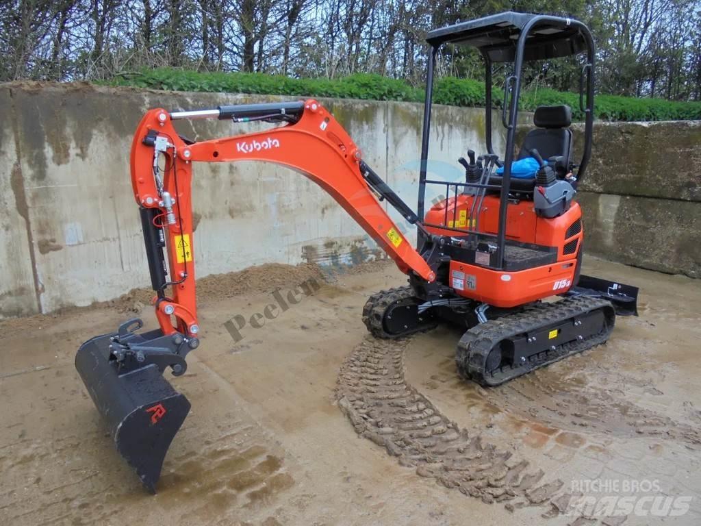 Kubota U 15-3 Minigrävare < 7t