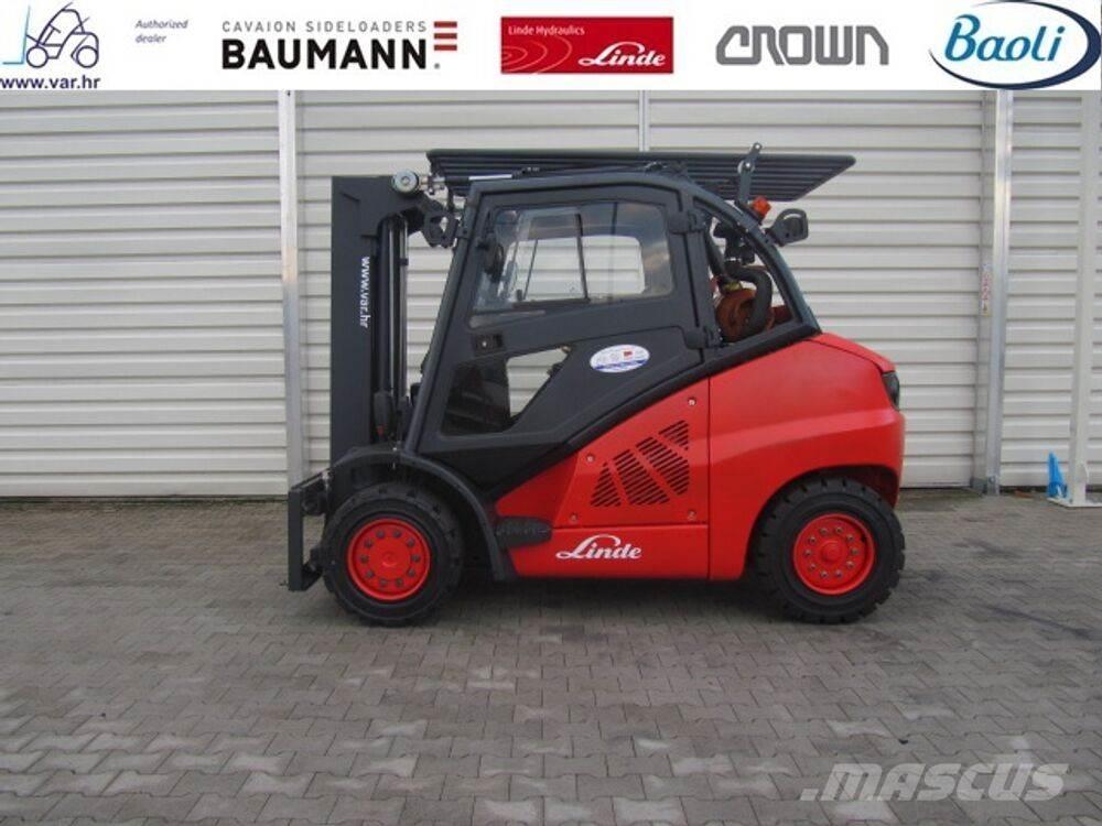 Linde H50T Gasolmotviktstruckar